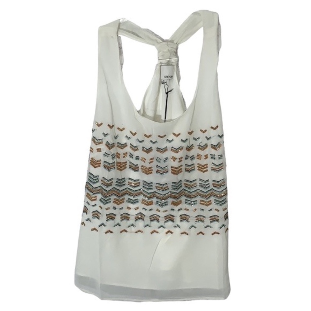 Beaded Tank Top